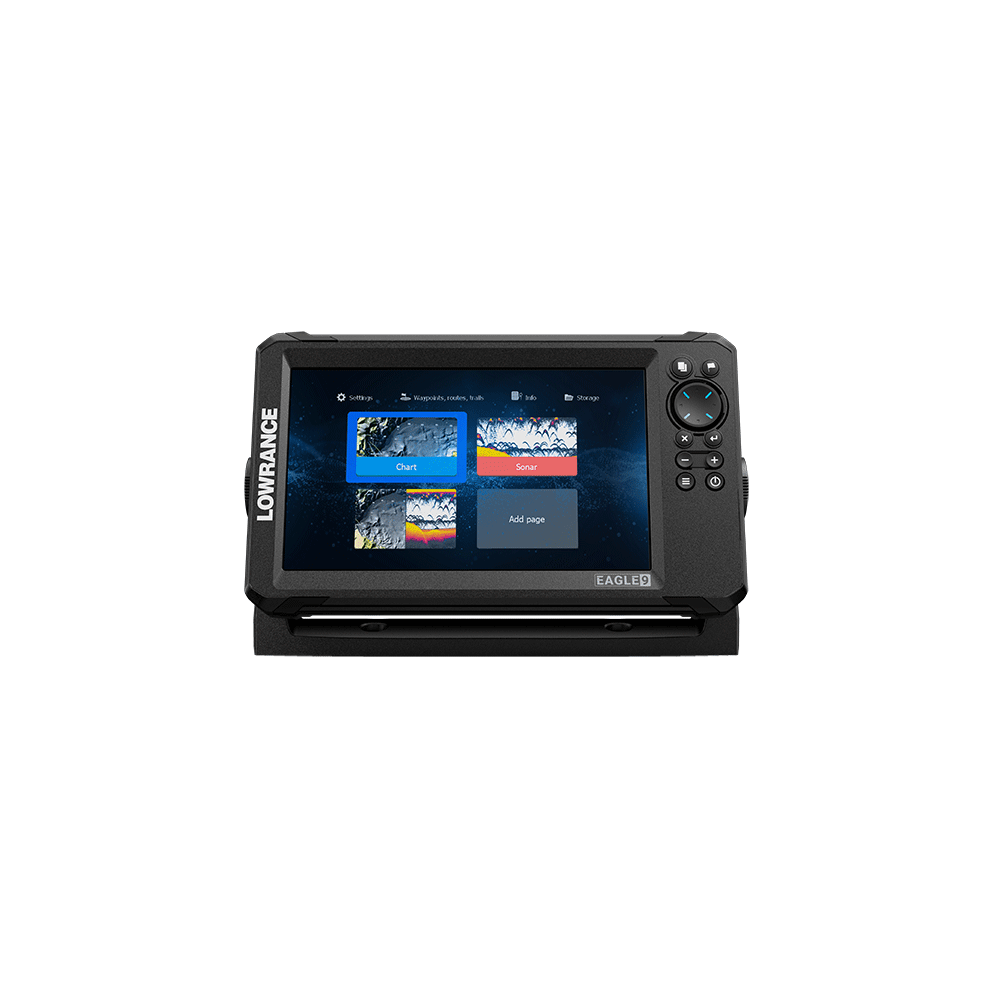 Lowrance Eagle 9 with HDI 50/200-TM 000-16124-001