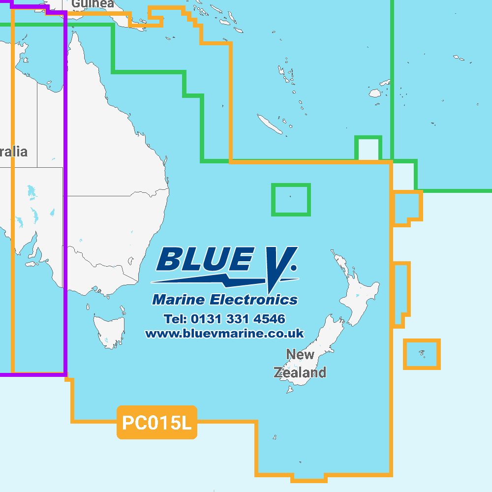 Navionics+ Large Australia, East & Central to New Zealand Chart NAPC015L