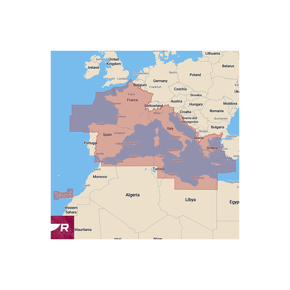 Raymarine LightHouse Mediterranean Chart R70794-MED