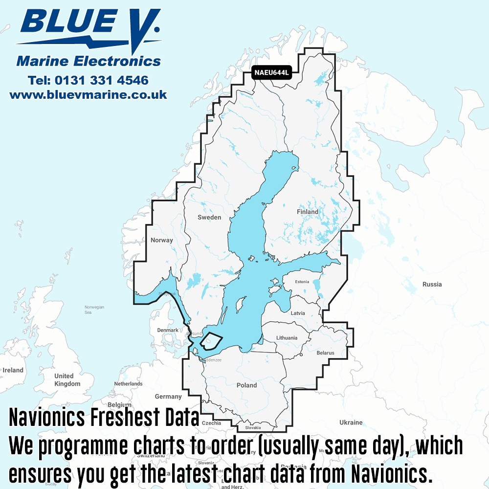 Navionics+ Large Baltic Sea NAEU644L