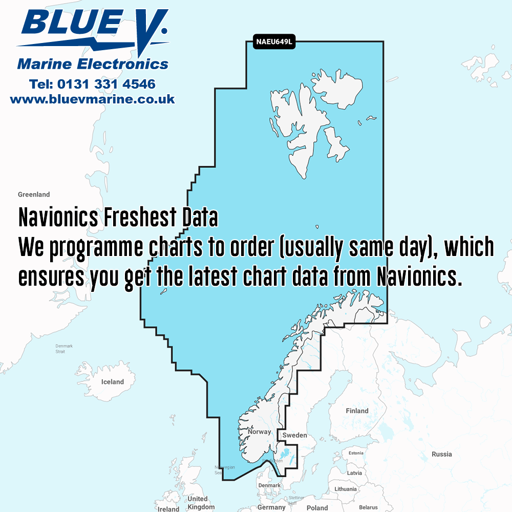 Navionics+ Large Norway Chart NAEU649L