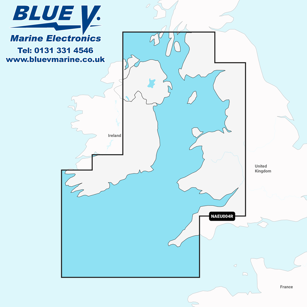 Navionics Platinum+ Regular Irish Sea Chart NPEU004R