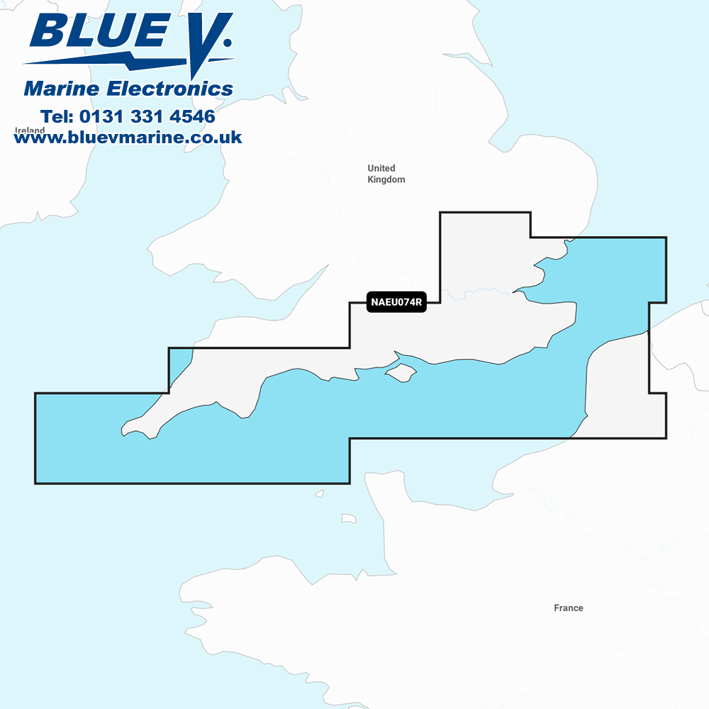 Navionics Platinum+ Regular England, South Coast Chart NPEU074R