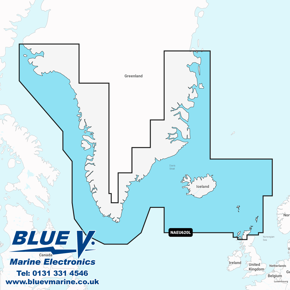 Navionics Platinum+ Large Greenland & Iceland Chart NPEU620L