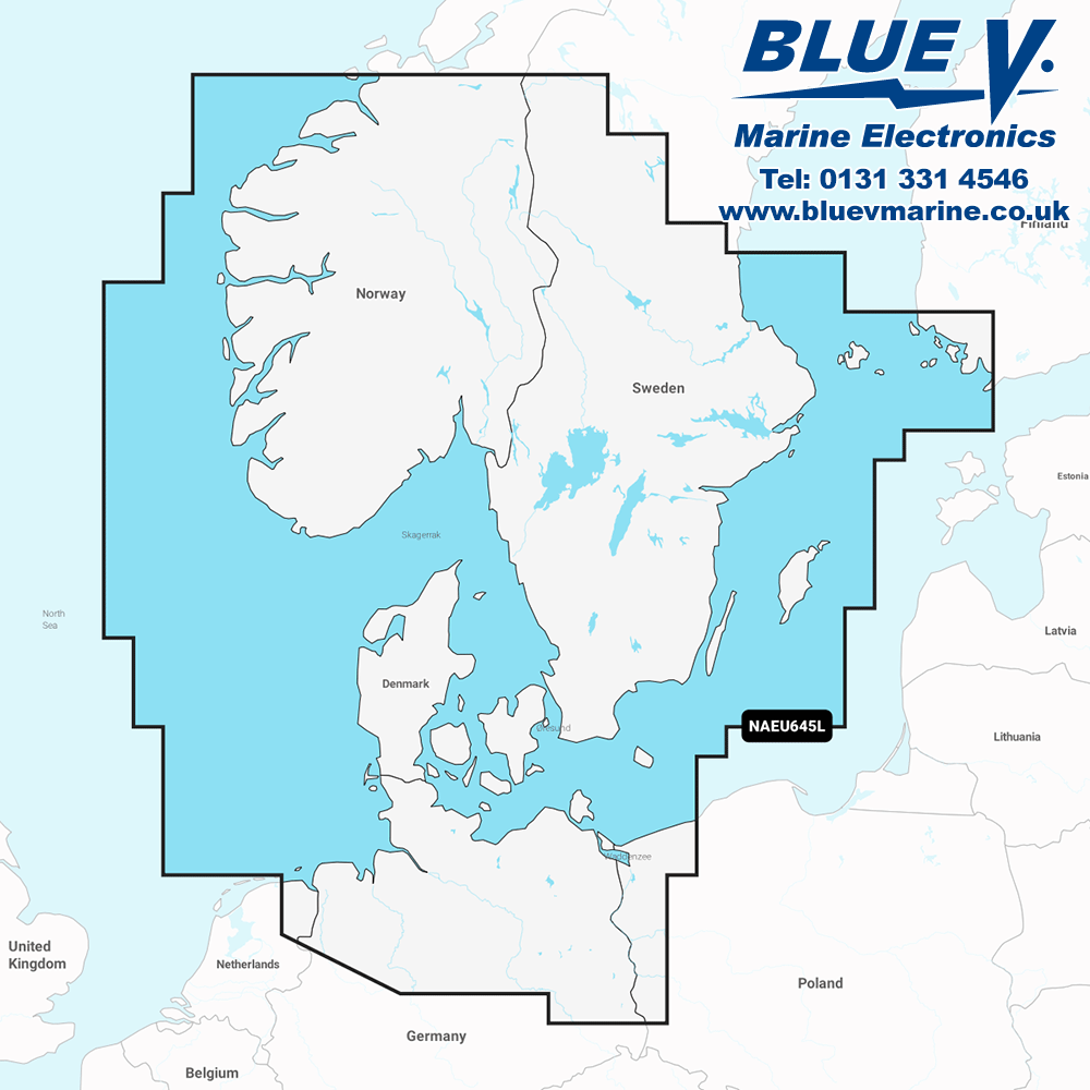 Navionics Platinum+ Large Scandinavia, South & Germany, North NPEU645L