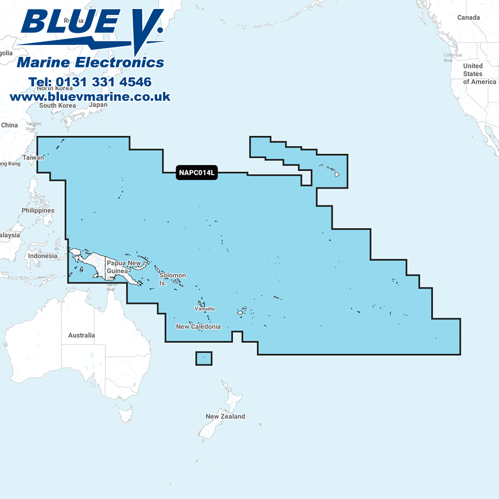 Navionics Platinum+ Large Pacific Islands Chart NPPC0142L